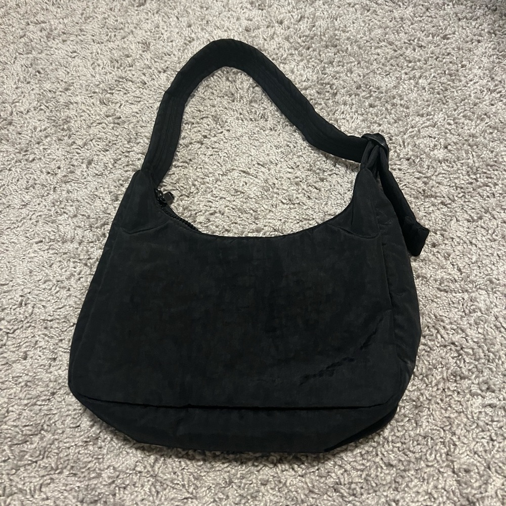 Baggu Mini Nylon Shoulder Bag Black